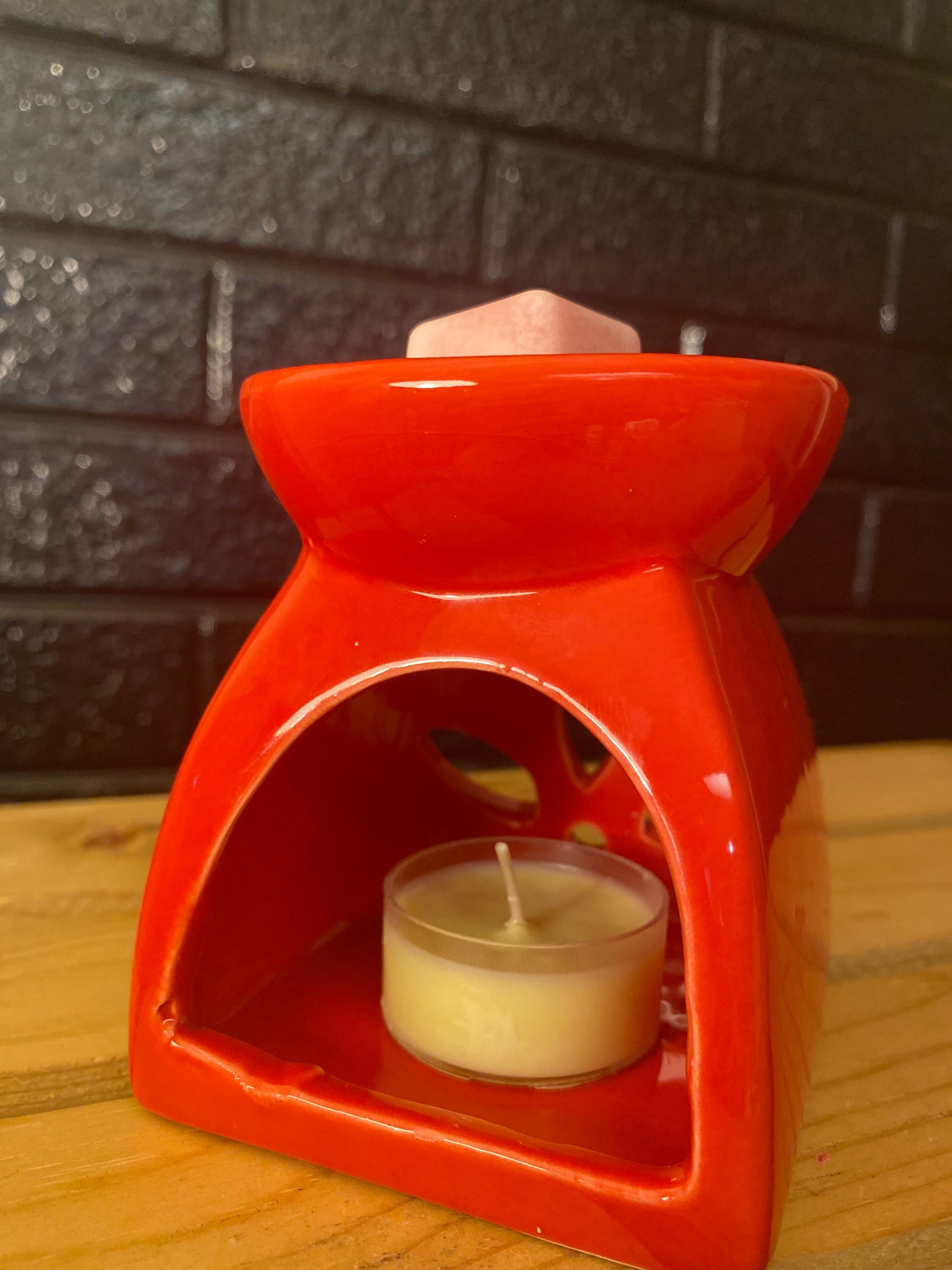 Red Ceramic Warmer