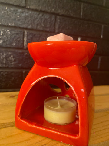 Red Ceramic Warmer